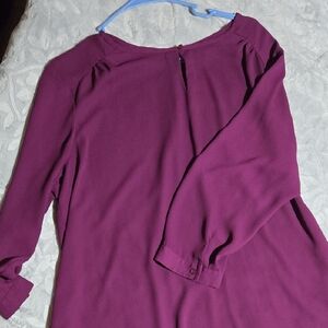 Van Heusen Purple Blouse
